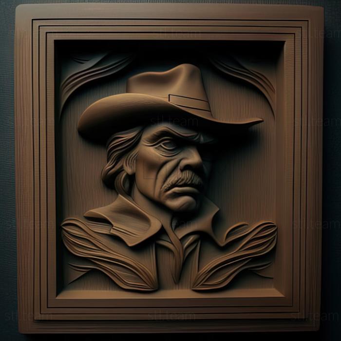 3D model Captain Beefheart American artist (STL)